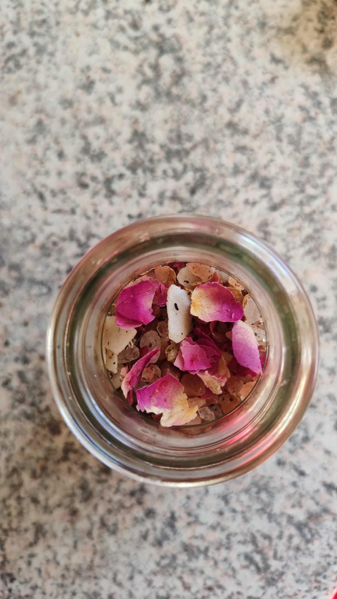 Bio Rosenpeeling mit ätherischem Öl