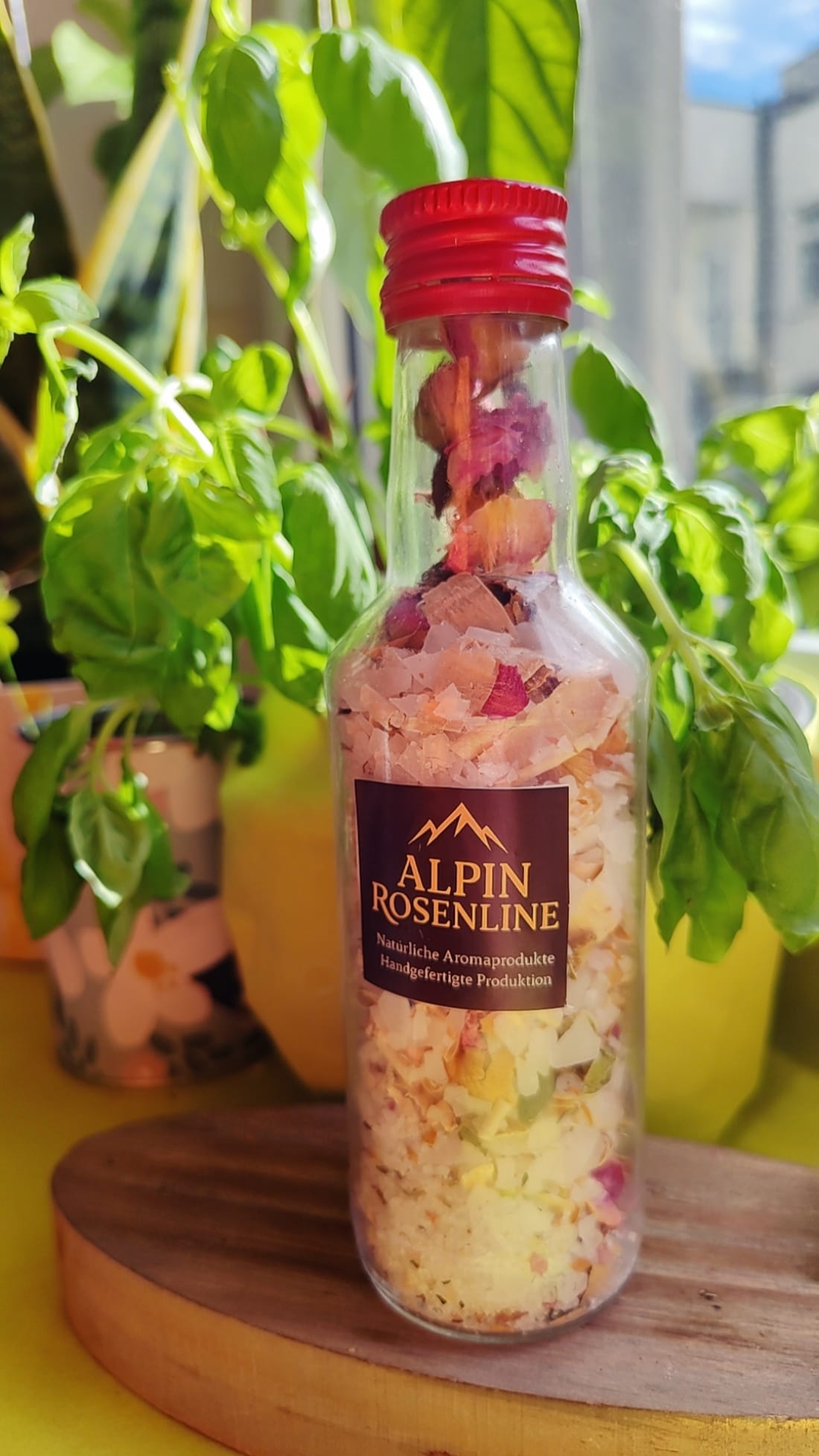 Vital Salt with Rose Buds for Our Health Mental, spiritual, physical