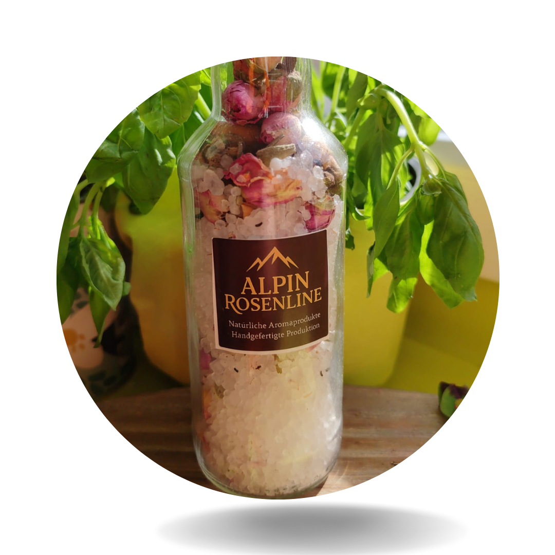 Vital Salt with Rose Buds for Our Health Mental, spiritual, physical