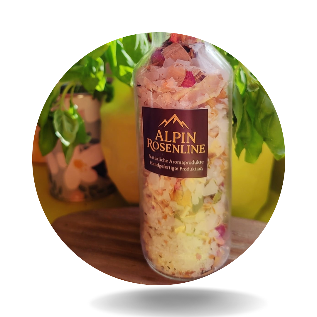 Vital Salt with Rose Buds for Our Health Mental, spiritual, physical