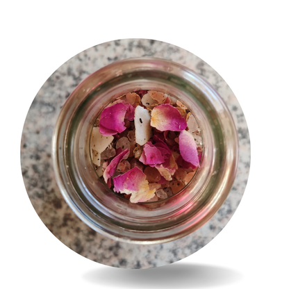 Bio Rosenpeeling mit ätherischem Öl