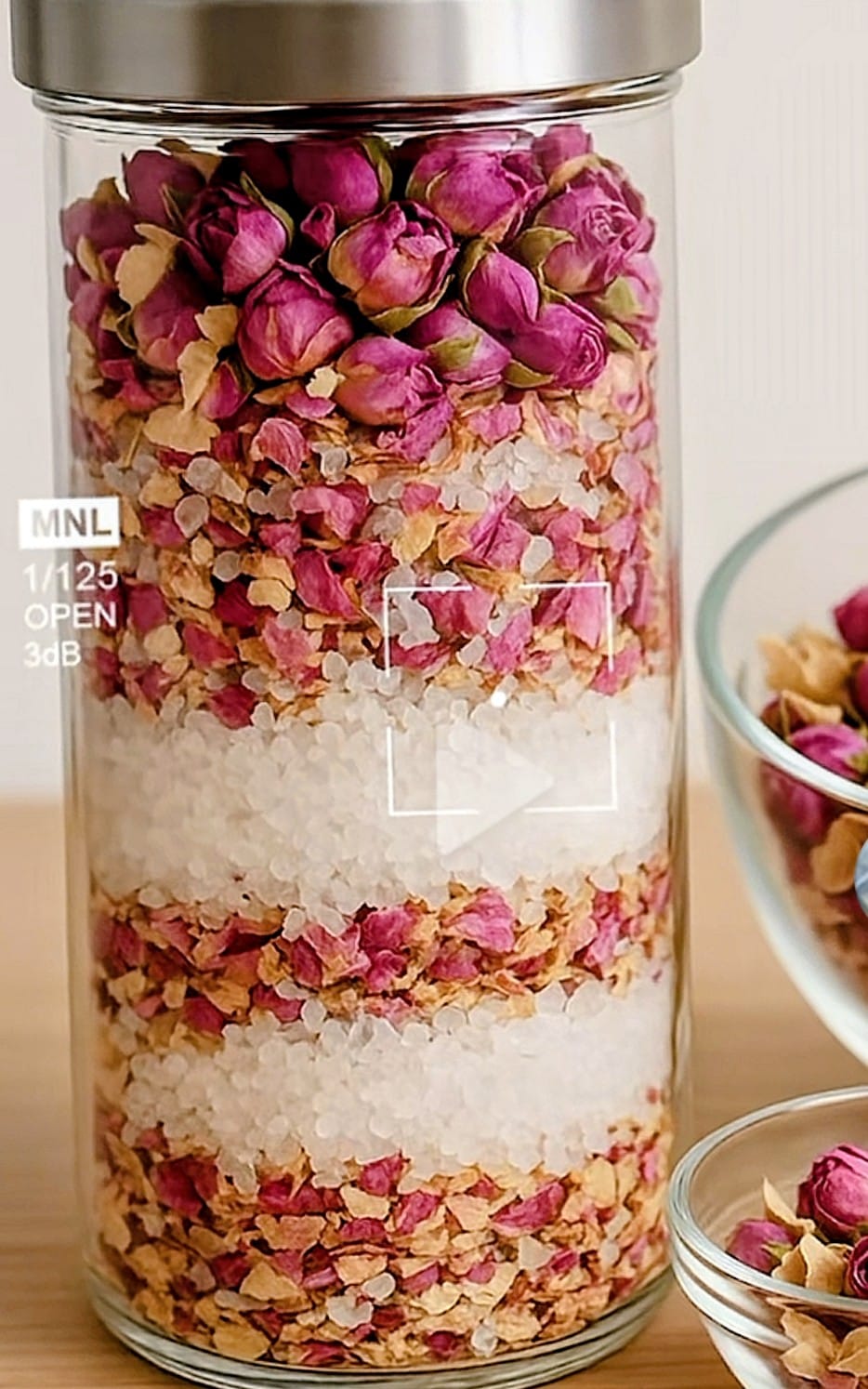 Badische Viatalsaltz mit Rosen und knospen