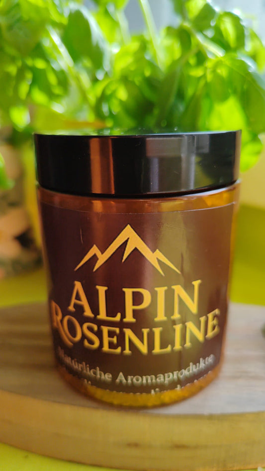 Bath salt with minerals, organic mint and coconut flakes