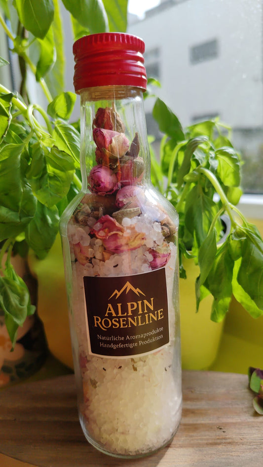 Vital Salt with Rose Buds for Our Health Mental, spiritual, physical